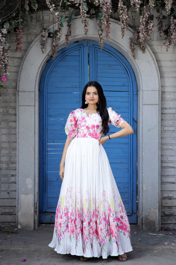  KA-1042 Floral Printed Gown Catalog